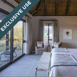 Enjoy exclusive use of the magnificent Sarili Private Lodge at Shamwari